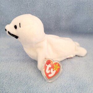 Ty Beanie Baby SEAMORE The Seal 4th Gen 1993 8" PRISTINE TRUSTED SELLER NWT